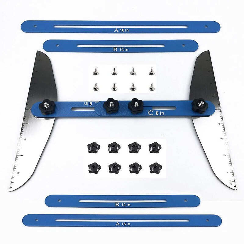 Stair Treads Gauge Template Tool