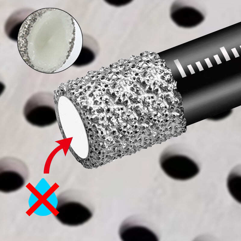 Hex Shank Drill Bits for Marble/Tile/Stone [Full Set]
