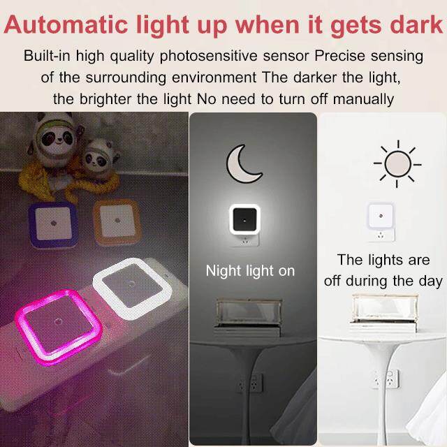 Buy Free Get 1 Free LED Smart Light Control Sensor Energy-saving Lamp