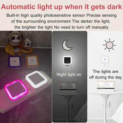 Buy Free Get 1 Free LED Smart Light Control Sensor Energy-saving Lamp