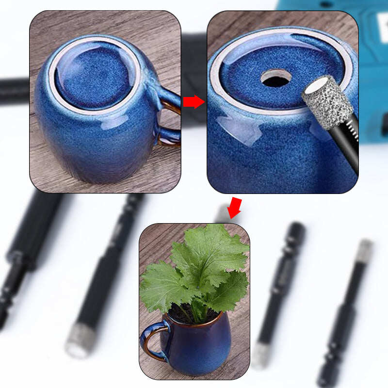 Hex Shank Drill Bits for Marble/Tile/Stone [Full Set]