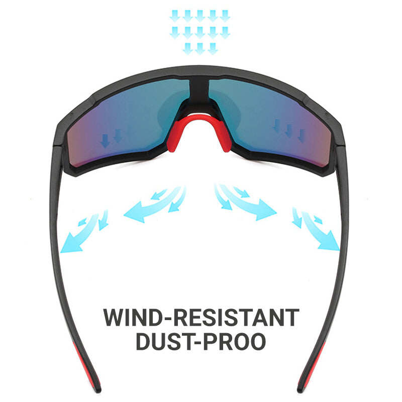 UV400 Polarized Cycling Glasses for Men & Women