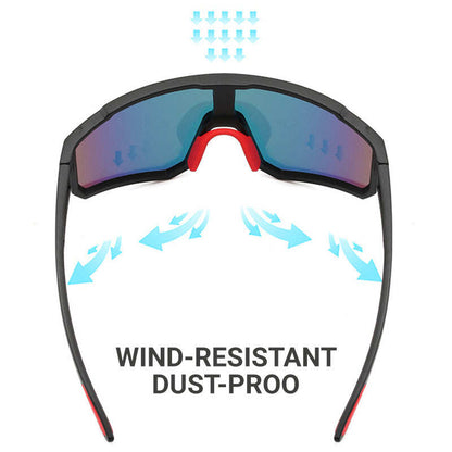 UV400 Polarized Cycling Glasses for Men & Women