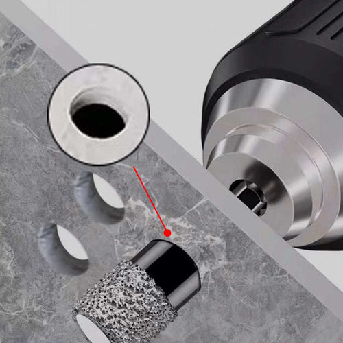 Hex Shank Drill Bits for Marble/Tile/Stone [Full Set]