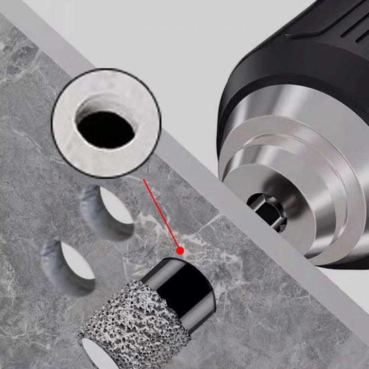 Hex Shank Drill Bits for Marble/Tile/Stone [Full Set]