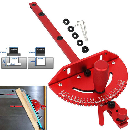 Precision Aluminum Beveled Baffle Plates—Quick Adjustment, Precise Guidance. Save Time, Materials, and Effort
