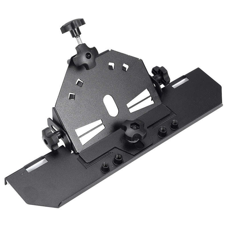Angle Grinder Stand for 45° Chamfer Cutting