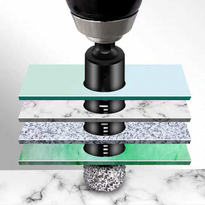Hex Shank Drill Bits for Marble/Tile/Stone [Full Set]