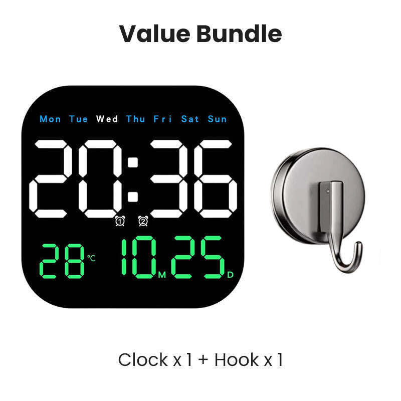 Multifunctional Digital Alarm Clock for Home & Office